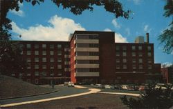 Piedmont Hospital, Modern Air-Conditioned General Hospital Postcard