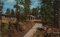 Lake Hospital Yellowstone Park Medical Service Postcard