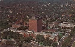 Henry Ford Hospital Aerial View Detroit MI Postcard