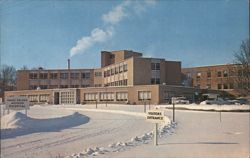 James Decker Munson Hospital Winter Postcard