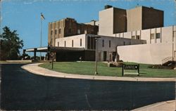Lima Memorial Hospital - Visitor Parking Postcard