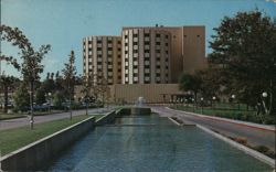 Loma Linda University Hospital Circular Towers Postcard