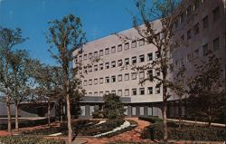 Saint Francis Hospital Entrance - Tulsa, OK Postcard