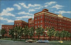 St. John's Hospital Tulsa, OK Postcard