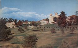 SAN DIEGO U. S. NAVAL HOSPITAL Balboa Park Postcard