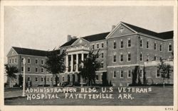 US Veterans Hospital Admin Bldg, Fayetteville AR Postcard