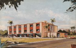 Children's Hospital Phoenix AZ Architectural Rendering Postcard