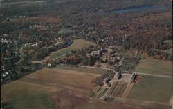 Air View of St. Francis Health Resort Postcard