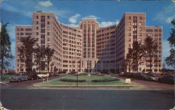 Veterans Hospital Buffalo NY Postcard