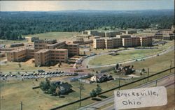 Veterans Administration Hospital Aerial View Postcard