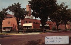 Masonic Memorial Hospital & VFW Cancer Research Center Postcard