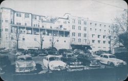 The Ball Sanitarium Building, Excelsior Springs Postcard