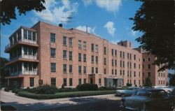 St. Clare Hospital - Monroe, Wisconsin Postcard