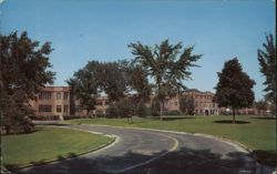 Veterans Administration Center, Wood, Wisconsin Postcard