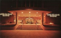 Latter-Day Saints Hospital Entrance, Salt Lake City UT Postcard