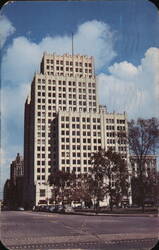 Missouri Pacific Railroad Building Headquarters Postcard