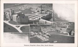 Veterans Hospital & Nursing Home, Sioux Falls, SD Postcard