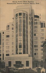 George Robert White Building, Massachusetts General Hospital Postcard