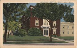 Lutheran Hospital Postcard