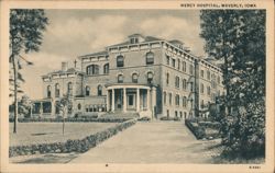 Mercy Hospital, Waverly, Iowa Postcard