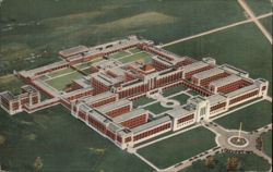 U. S. Public Health Farm Postcard