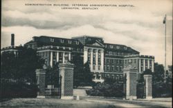 Administration Building, Veterans Administration Hospital Postcard