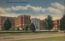 St. Joseph's Infirmary, Louisville, KY Postcard