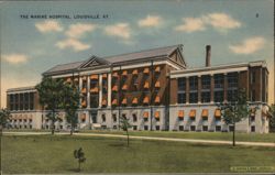 The Marine Hospital, Louisville, KY Postcard