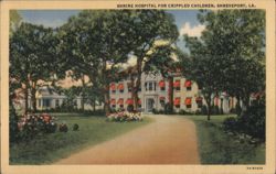 Shrine Hospital for Crippled Children, Shreveport Postcard