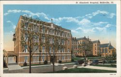 St. Elizabeth Hospital, Belleville, Illinois Postcard
