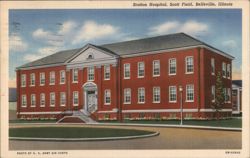 Station Hospital, Scott Field Postcard