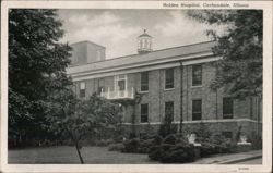 Holden Hospital Building Postcard