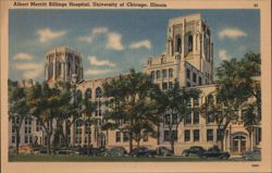 Albert Merritt Billings Hospital, University of Chicago Postcard