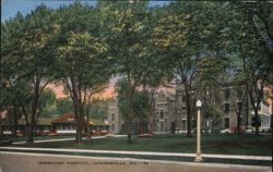Passavant Hospital, Jacksonville, Illinois Postcard