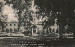 Diagnostic Building Kankakee State Hospital Postcard