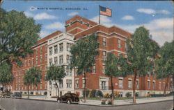 St. Mary's Hospital Postcard