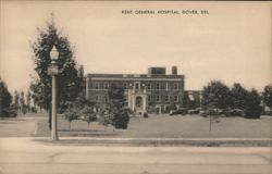 Kent General Hospital, Dover, Delaware Postcard