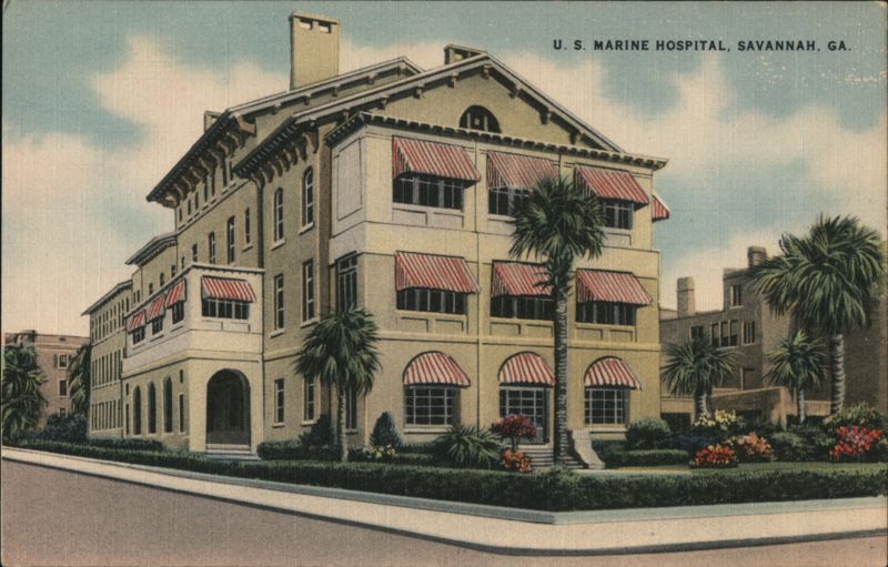 U. S. Marine Hospital Savannah Georgia