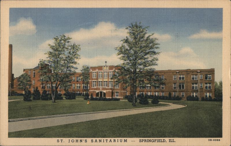 St. John's Sanitarium, Hospital Sisters of St. Francis Springfield Illinois