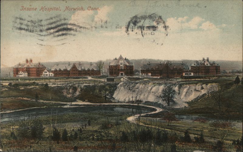 Insane Hospital, Norwich, Conn. Connecticut