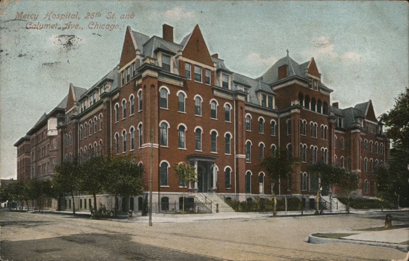 Mercy Hospital, 26th St. and Calumet Ave., Chicago Illinois