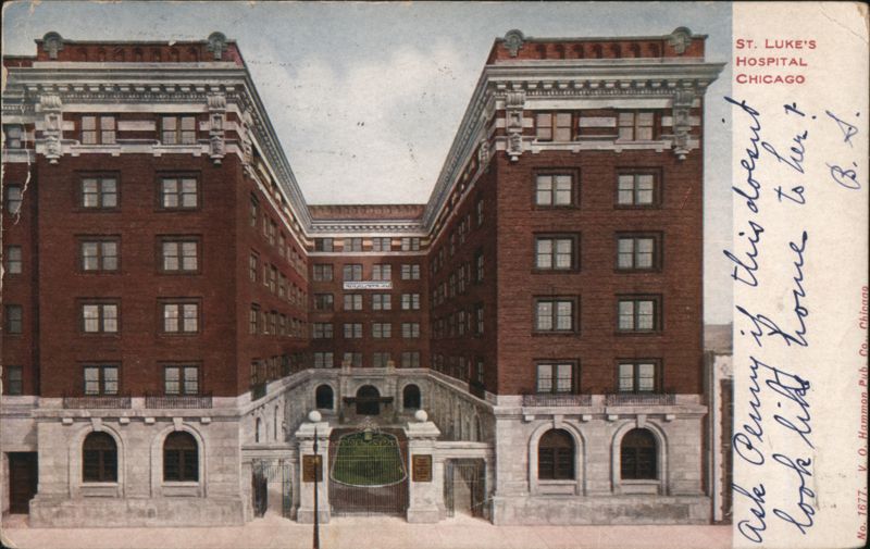St. Luke's Hospital, Chicago Illinois