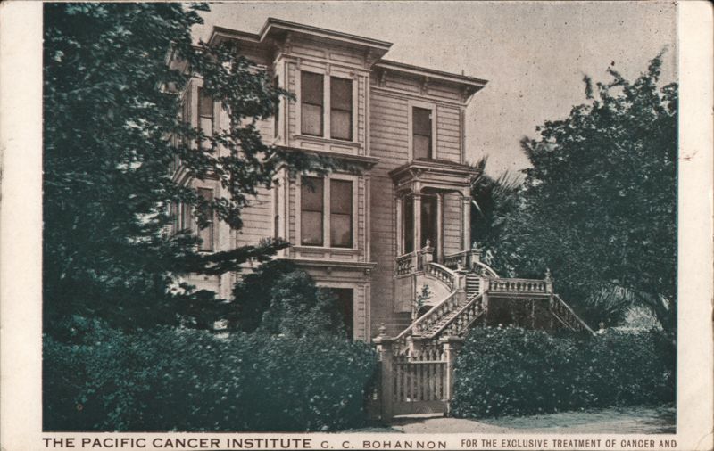 Pacific Cancer Institute, C. C. Bohannon, Berkeley CA California