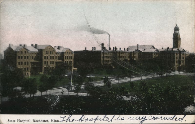 State Hospital Rochester MN - The Hospital is very Crowded Minnesota