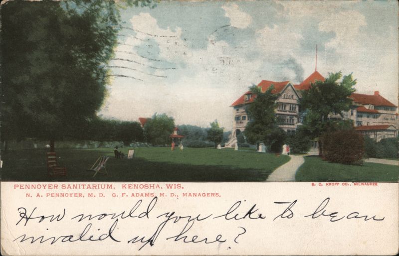 Pennoyer Sanitarium, Kenosha, WI Wisconsin
