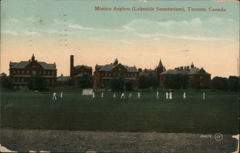 Mimico Asylum (Lakeside Sanatorium) Toronto Canada