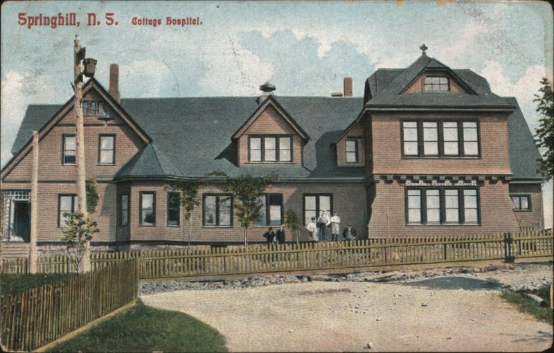Springhill Cottage Hospital, Nova Scotia NS Canada
