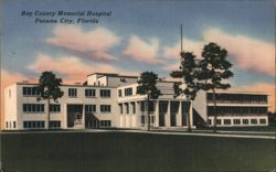 Bay County Memorial Hospital - Panama City, Florida Postcard