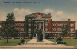 Robert W. Long Hospital Postcard