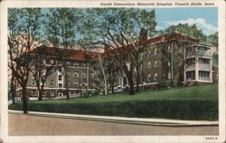 Jennie Edmundson Memorial Hospital Postcard